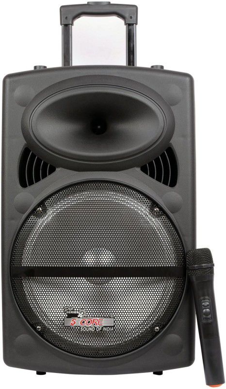 5 CORE Professional High Power Bluetooth 5C-12-ACTIVE-SSP-02-DLX Outdoor PA System  (50 W)