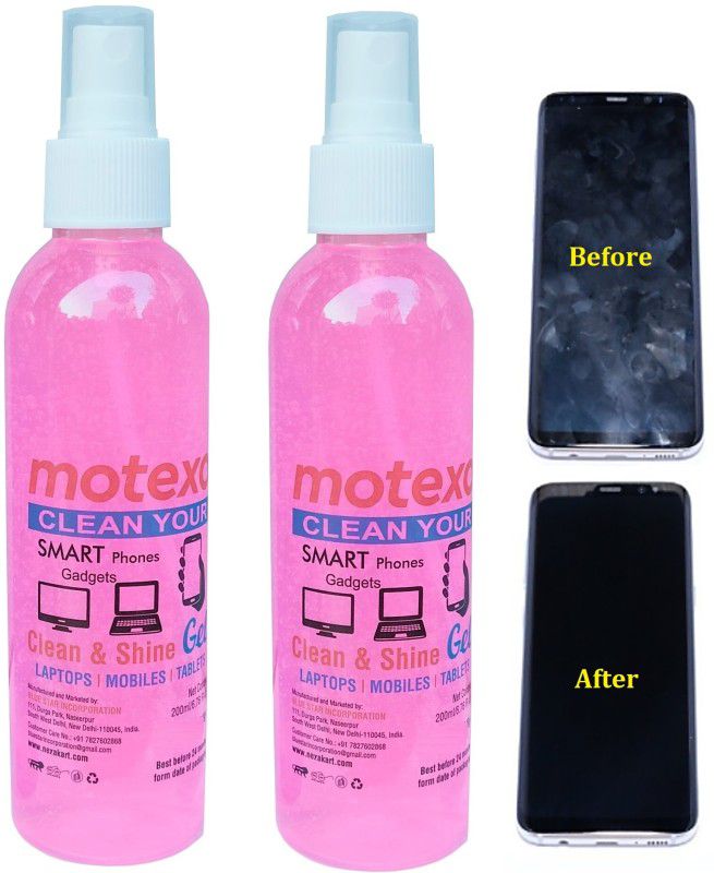 MOTEXO Phone Screen Cleaning gel for Laptops, Gaming, Computers, Mobiles  (Phone Screen Cleaning gel)