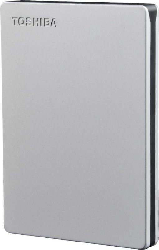 TOSHIBA Canvio Slim III 2 TB External Hard Disk Drive (HDD)  (Silver)