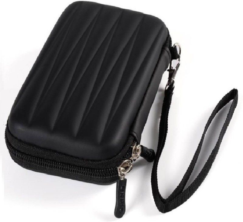 Etake Pouch For 2.5 inch inch External HDD  (For all hard drive, Black)