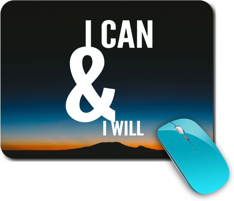 whats your kick Motivational | Quotes | Fitness | Gym | Stylish | Printed Mouse Pad/Designer Waterproof Coating Gaming Mouse Pad For Computer/Laptop (Multi18) Mousepad  (Multicolor)