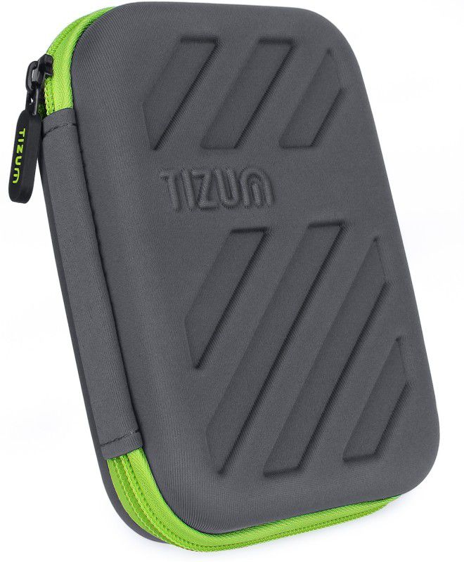 Tizum Front & Back Case for 2.5-Inch Hard Drive Hard Drive Case  (Grey, Pack of: 1)