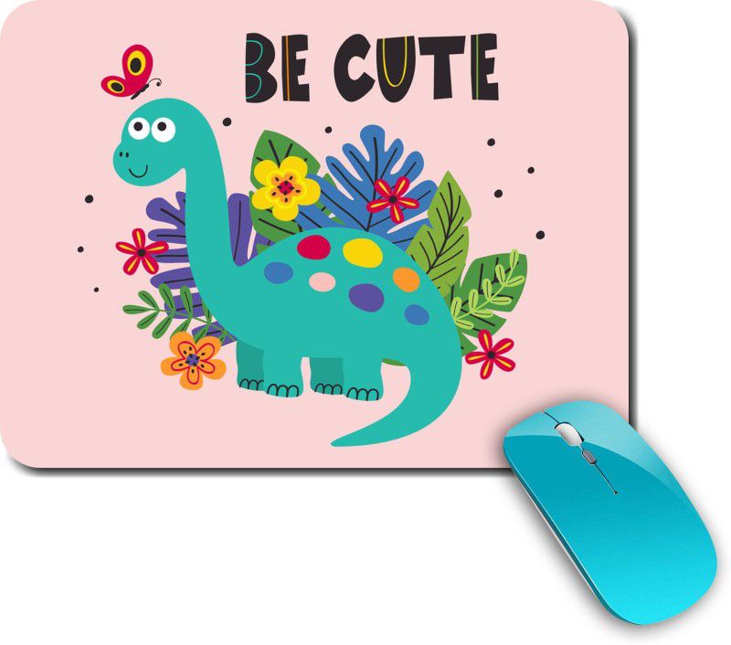 whats your kick Animal Cartoon | Kids | Cartoon | funny Characters | Printed Mouse Pad for Kids/Designer Waterproof Coating Gaming Mouse Pad For Desktop/Laptop (Multi4) Mousepad  (Multicolor)