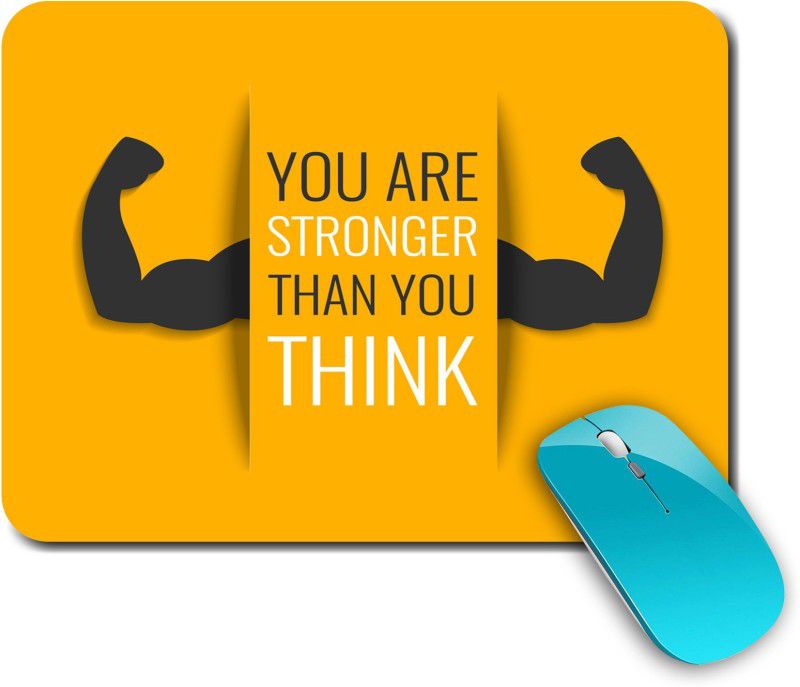 whats your kick Motivational | Quotes | Fitness | Gym | Stylish | Printed Mouse Pad/Designer Waterproof Coating Gaming Mouse Pad For Computer/Laptop (Multi8) Mousepad  (Multicolor)