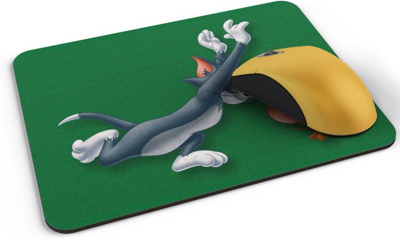 UTU The Adventures Of Tom And Jerry Mousepad  (Black)