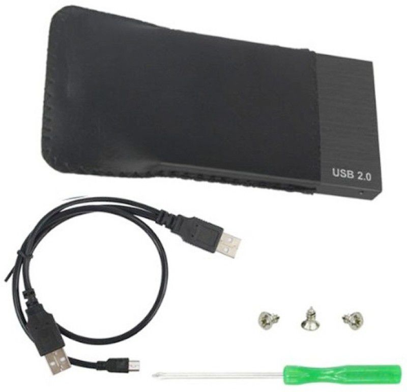TERABYTE SATA 2.5 inch HDD ENCLOSURE  (For 2.5 INCH SATA HDD, Silver, Black, Red)