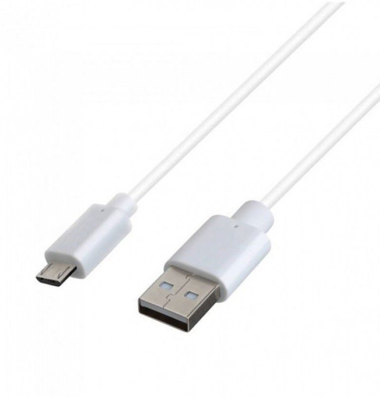 Procence Power Sharing Cable 1.5 m datacable_2 1.5 m Micro USB Cable  (Compatible with android devices, Tablet, computer, All smart phones, White, One Cable)