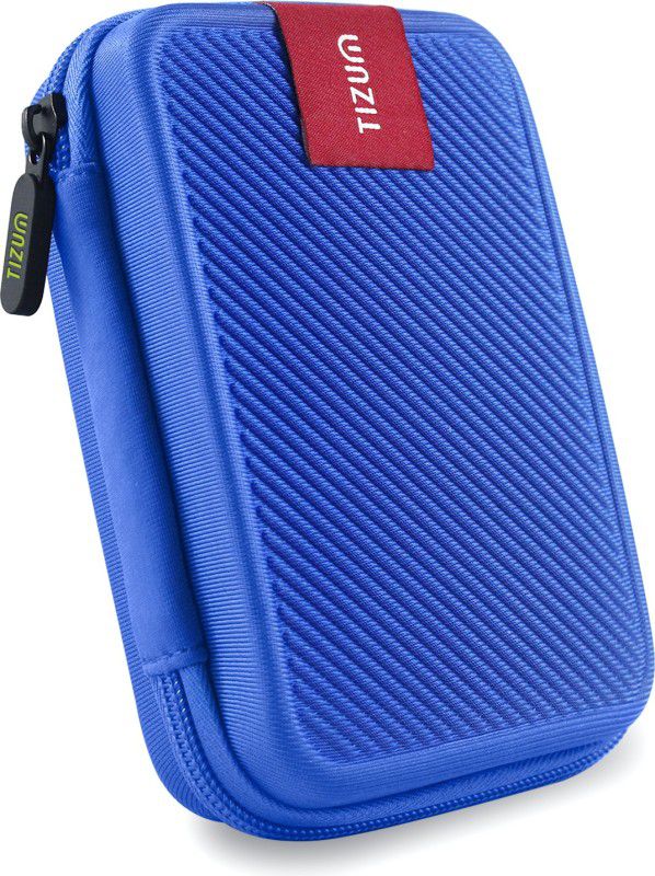 Tizum Front & Back Case for 2.5-Inch Hard Drive Hard Drive Case  (Blue, Pack of: 1)