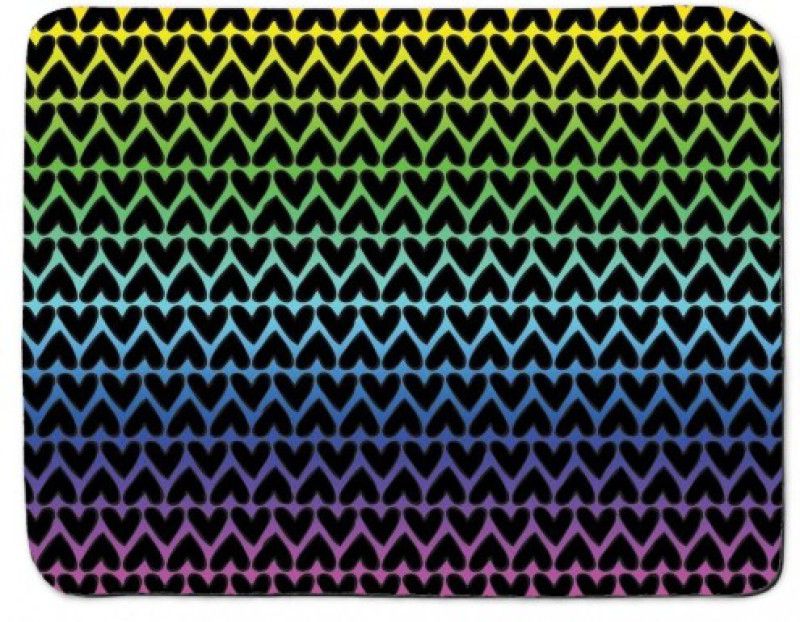 Lolprint Pattern sLPMP167 Mousepad  (Multicolor)