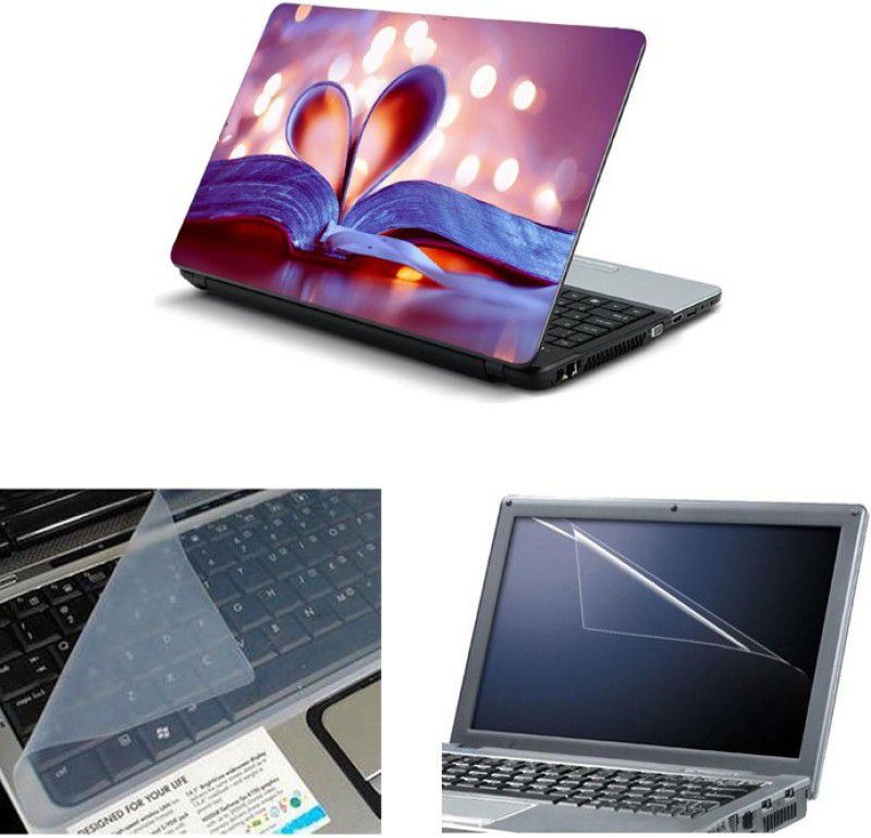 Namo Art 3in1 Laptop Skins with Screen Guard and Key Protector TPR1022 Combo Set