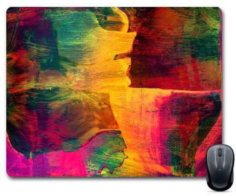 FABTODAY Designer Abstract Anti-Skid Mouse Pad for Desktop, Laptop, Computer and Gaming (Product ID - 0172) Mousepad  (Multicolor)