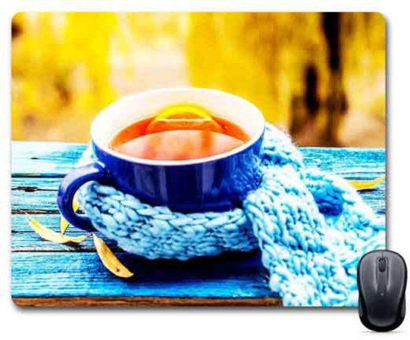 FABTODAY Designer Feathers Anti-Skid Mouse Pad for Desktop, Laptop, Computer and Gaming (Product ID - 0125) Mousepad  (Multicolor)