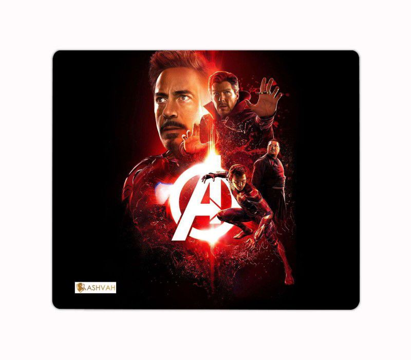 Ashvah Avengers Designer Printed Premium Designer Mouse Pad for Computer/Laptop (22.5cm x 19cm) - C114 Mousepad  (Multicolor)