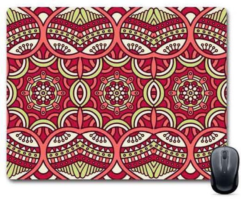 FABTODAY Designer Abstract Anti-Skid Mouse Pad for Desktop, Laptop, Computer and Gaming (Product ID - 0019) Mousepad  (Multicolor)