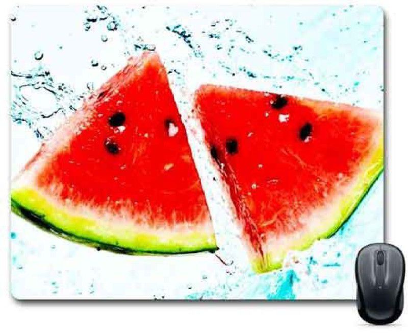 FABTODAY Designer Watermelon Anti-Skid Mouse Pad for Desktop, Laptop, Computer and Gaming (Product ID - 0159) Mousepad  (Multicolor)