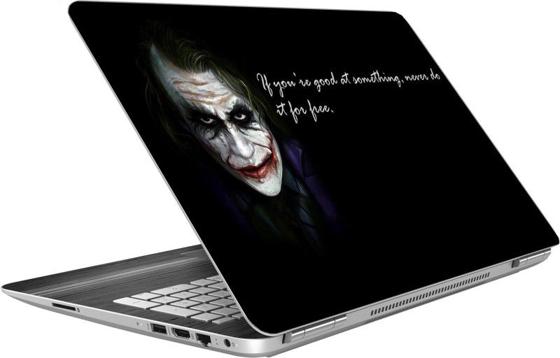 Lappy JOKER QUOTE Laptop Skin for 15.6 Inch Compatible with Dell/Lenovo/Acer/HP Vinyl Laptop Decal 15.6