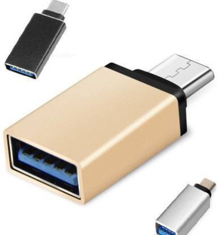 Ruhi Collection Micro USB OTG Adapter  (Pack of 3)