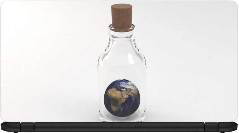 STORESOME earth in a bottle-Laptop Skin Premium vinyl Laptop Decal 15.6