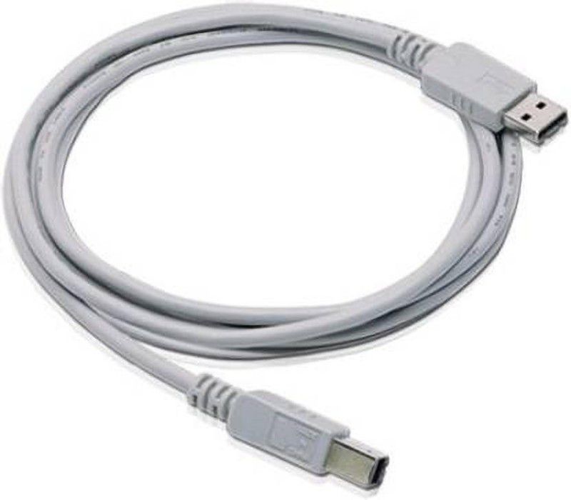 Teratech Power Sharing Cable 1.5 m 2.0 Usb Printer Cable -1.5 Meter  (Compatible with Printer, Laptop, Computer, White)