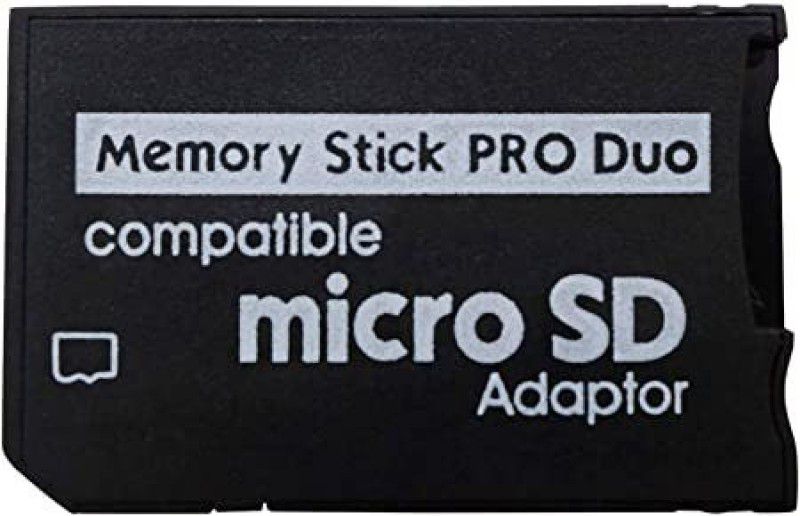TECHGEAR Memory Stick Adapter Micro SD to Memory Stick PRO Duo Card for PSP Play station Memory Stick Adapter Micro SD to Memory Stick PRO Duo Card for PSP Play station pro duo Internal Modem  (100 kbps)