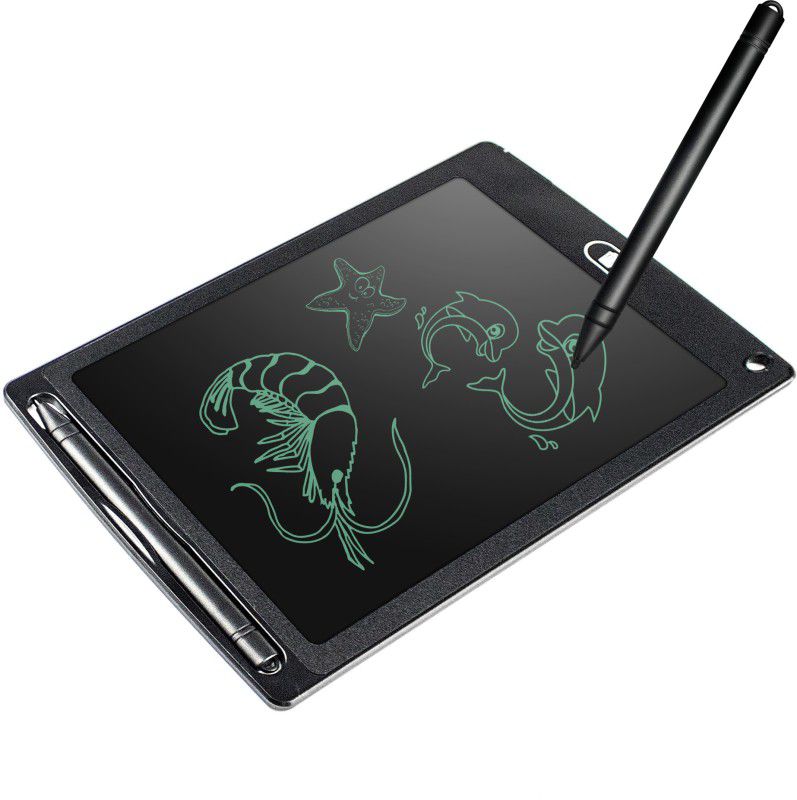 SOJUBA Learning Educational Toys Digital RuffPad Slate Re-Writing Paperless Board LCD Writing Tablet 8.5Inch Graffiti Handwriting pad,Kids Toys Drawing Board 8.5 x 7 inch Graphics Tablet  (Black, Connectivity - Wireless)