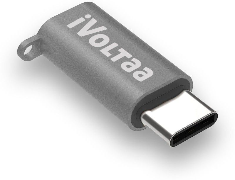 iVoltaa Micro USB, USB Type C OTG Adapter  (Pack of 1)