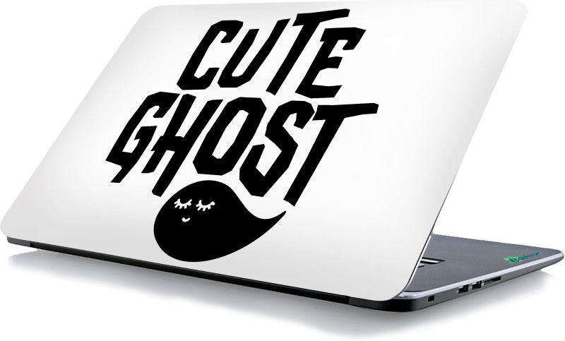 RADANYA Cute Ghost Vinyl Laptop Decal 15.6