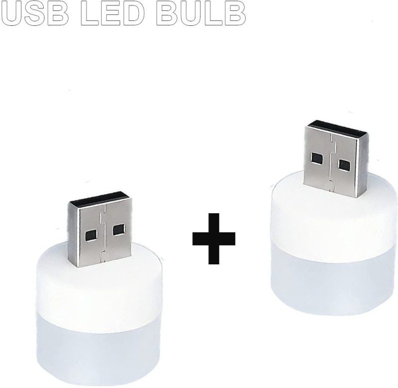 Zohlo SMALL USB BULB USED FOR ROOM LIGHTING PURPOSES Use For All Kind of Lighting Purpose Led Light  (White Light)