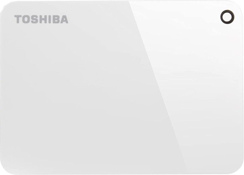 TOSHIBA Canvio Advance 4 TB External Hard Disk Drive (HDD)  (White)