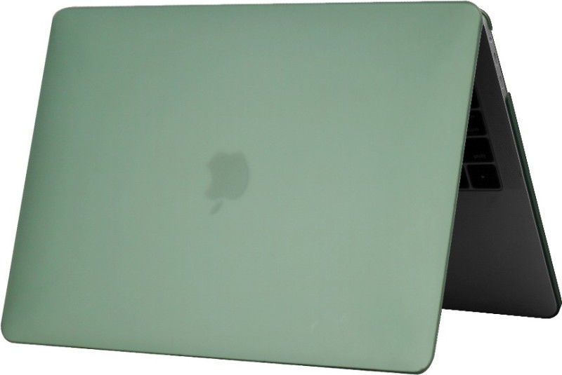 Midkart Front & Back Case for Macbook Air 13 Inch Touch ID Model M1 A2337  (Green, Pack of: 1)