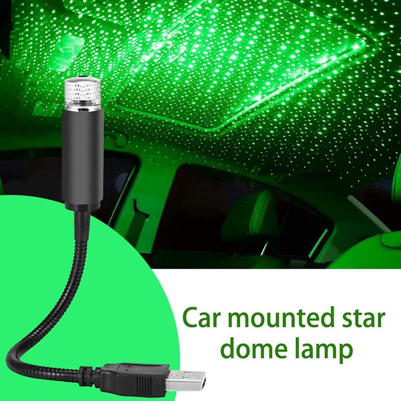 VibeX Flexible USB Night Lamp Fit All Cars Ceiling Roof Star Lights-C3 Flexible USB Night Lamp-X32 Led Light  (Black)