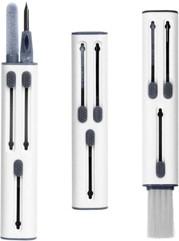 Gizga Essentials Earphone Cleaning Pen for Earbuds, Wireless Earphones, Bluetooth Headphones for Mobiles, Laptops, Computers  (3-in-1 Multifunctional Cleaning Kit (Metal Pen + Sponge+ Brush), with Warranty)