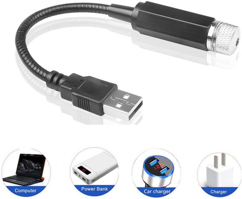 VibeX Flexible USB Night Lamp -D3 Flexible USB Night Lamp-X54 Led Light  (Black)