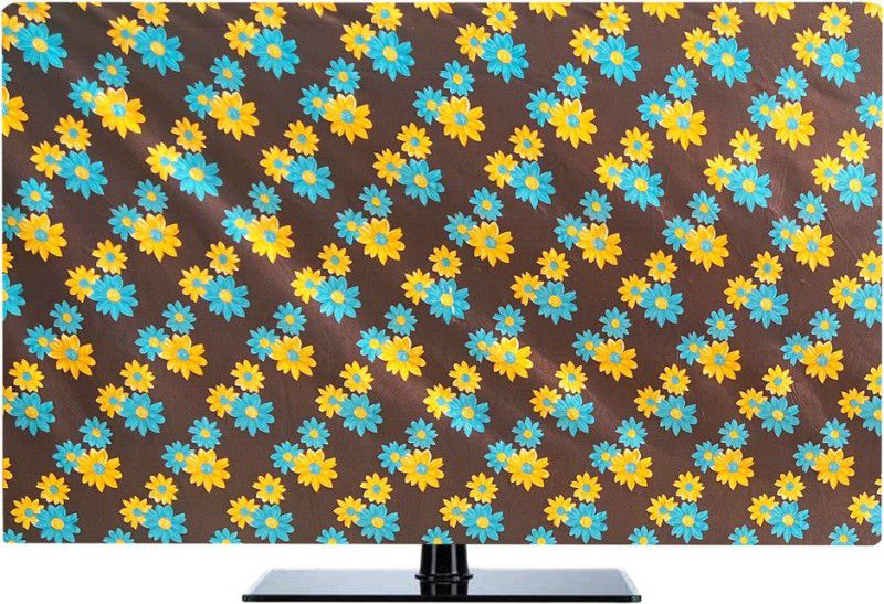 KVAR Padded Cover, Dust Cover, etc. for 45 inch Computer Monitor, TV, LCD Monitor, etc. - TVLEDSEKV4045INCH  (Blue, Yellow)