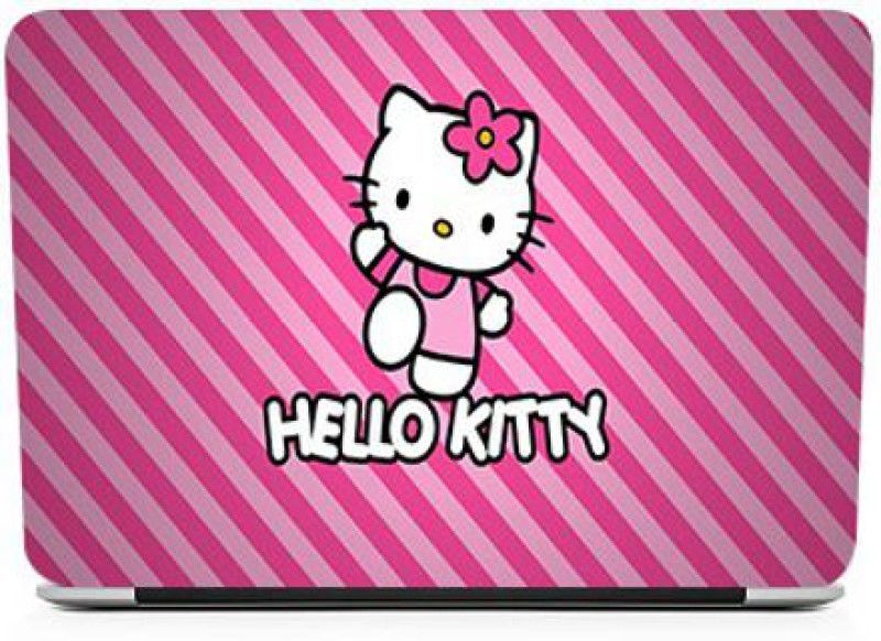 WeCre8 Skin's Hello Kitty Pink Premium Quality Vinyl Laptop Skin vinyl Laptop Decal 15.6