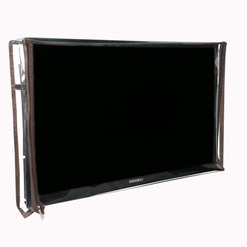 TF Furnishings Dust Cover for 32 inch Led Tv - Transparent Led Tv Cover 32 inch  (Transparent)