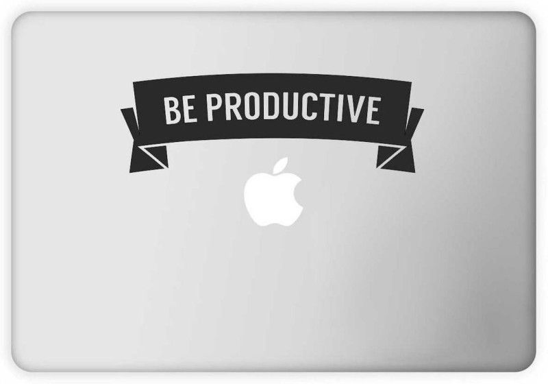 ARWY Be productive Vinly Laptop Decal 70.6