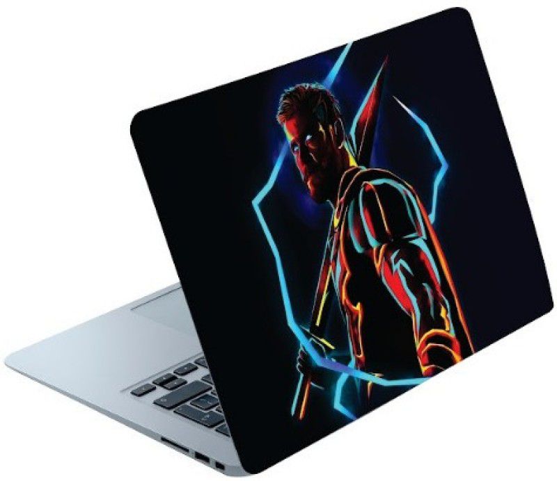 OK ARTS Printed HD Laptop Skin Thor Avengers for All Models upto 15.6inches Premium Vinyl Laptop Decal 15.6