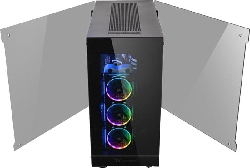 Thermaltake View 91 TG Mid Tower Cabinet  (Black)