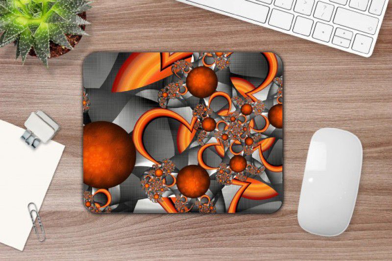 SANNU CREATION Multicolour Designer HD Rectangle Mouse Pad For Laptop/Desktop/Computer Mousepad  (Multicolor)
