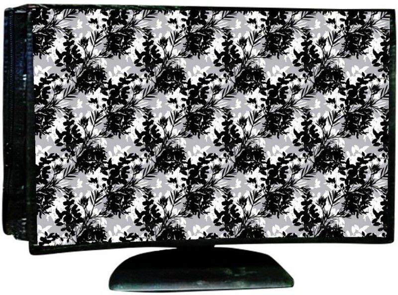 Shreejee Computer Cover 18.5 inch for 18.5 inch Computer, Monitor - monitor cover33  (Black)