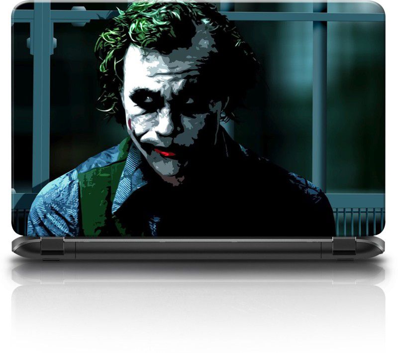 WALL STICKS Joker - Dc - Super Villain - Heath Ledger - Laptop Skin - Decal - Sticker - Fit For All Brands And Models - WS4018(15.6-inch) Vinyl Laptop Decal 15.6