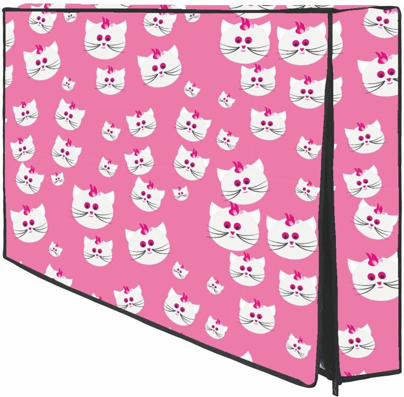 RANBOW for 55 inch Thomson, KODAK, Sony Led TV Cover - LED-55_Inchs-Pink-Cat  (Pink)