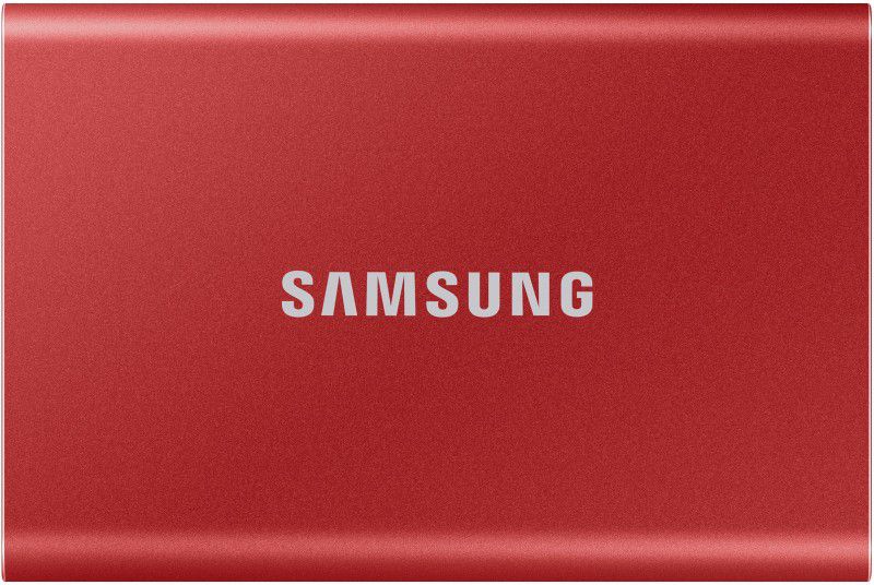 SAMSUNG T7 2 TB External Solid State Drive (SSD)  (Red)