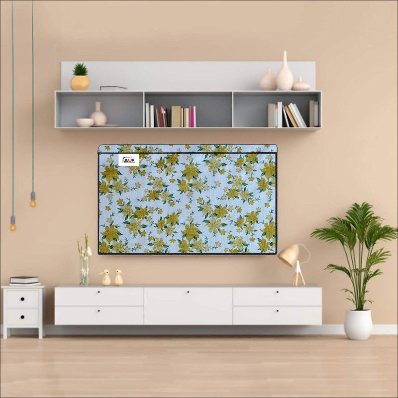 Auf 2 layer dust proof smart LED/ LCD TV 42 inch cover for 42 inch LED/LCD/LED /TV Monitor - 83 inch/2 layer dust proof smart LED LCD TV cover/6  (Light Blue, Green)