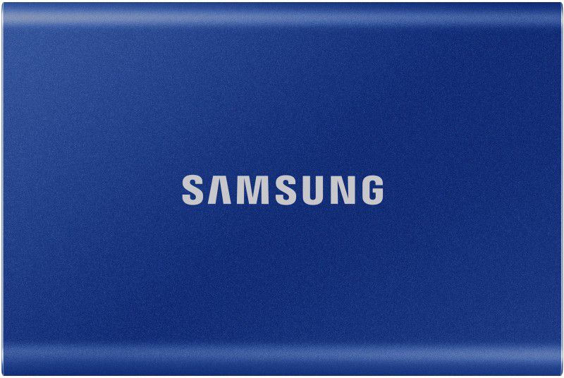 SAMSUNG T7 2 TB External Solid State Drive (SSD)  (Blue)