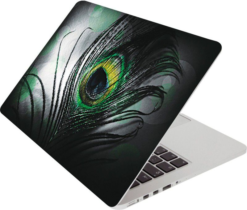 POINT ART HQ Laptop Skin Decal sticker Glossy Vinyl Fits Size Bubble Free -new feather Vinyl Laptop Decal 15.6