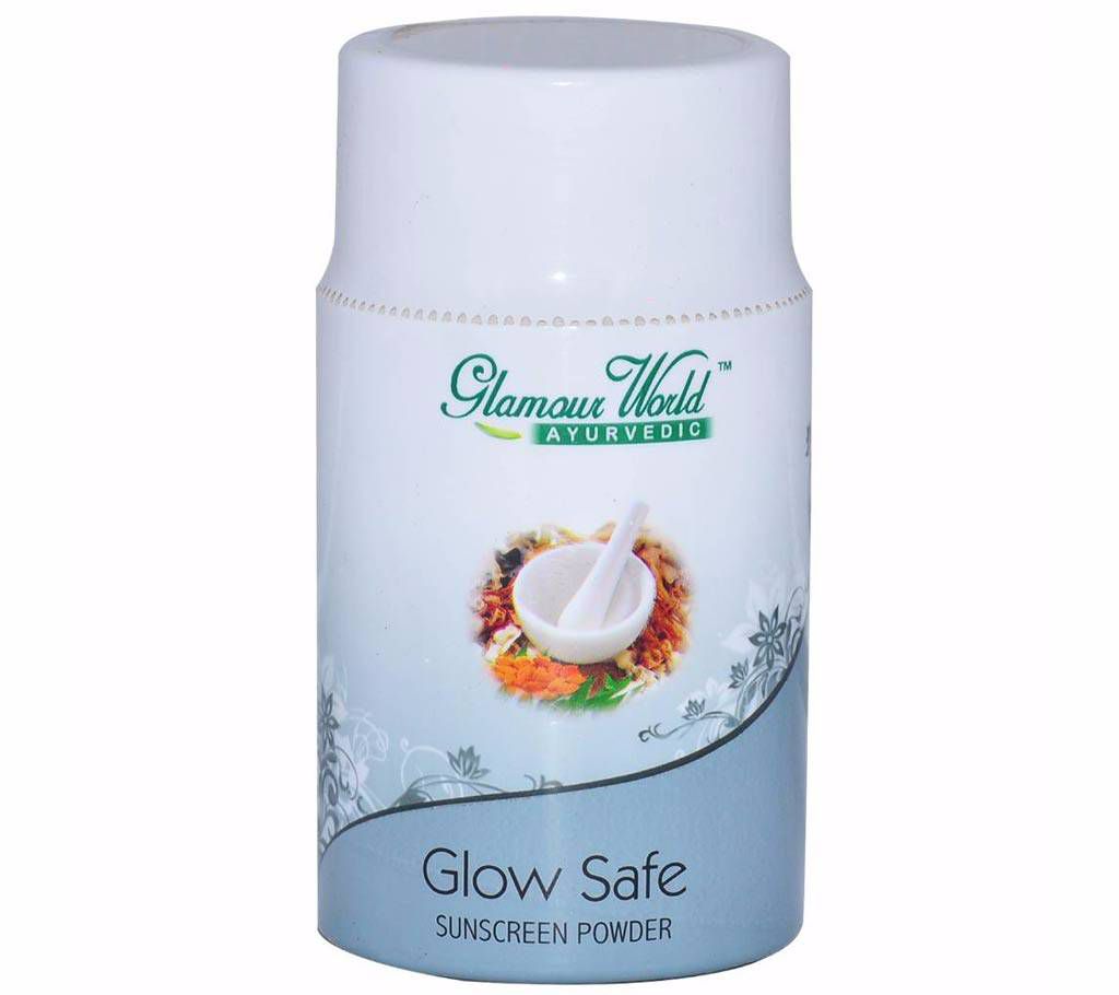 Glamour World glow safe sunscreen powder