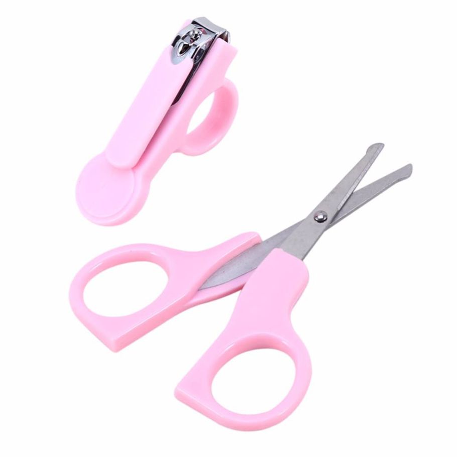 Baby nail cutter set-pink
