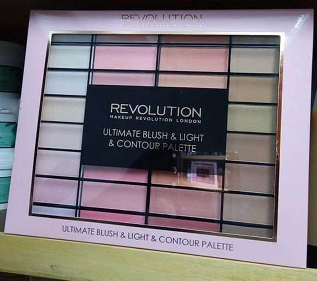 Revolution Blush & light & Contour Palette